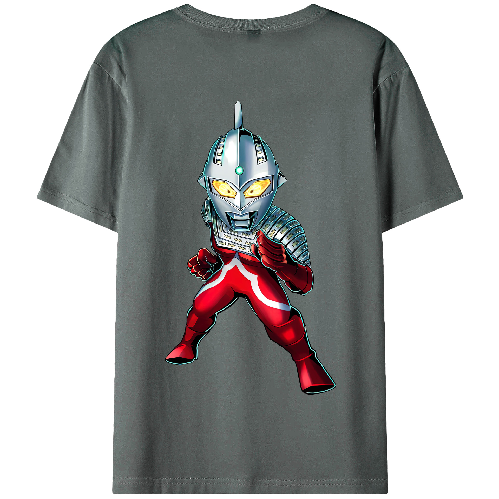 （画像用） ウルトラマン Ultraman 綿100％半袖Tシャツ（背面プリント）